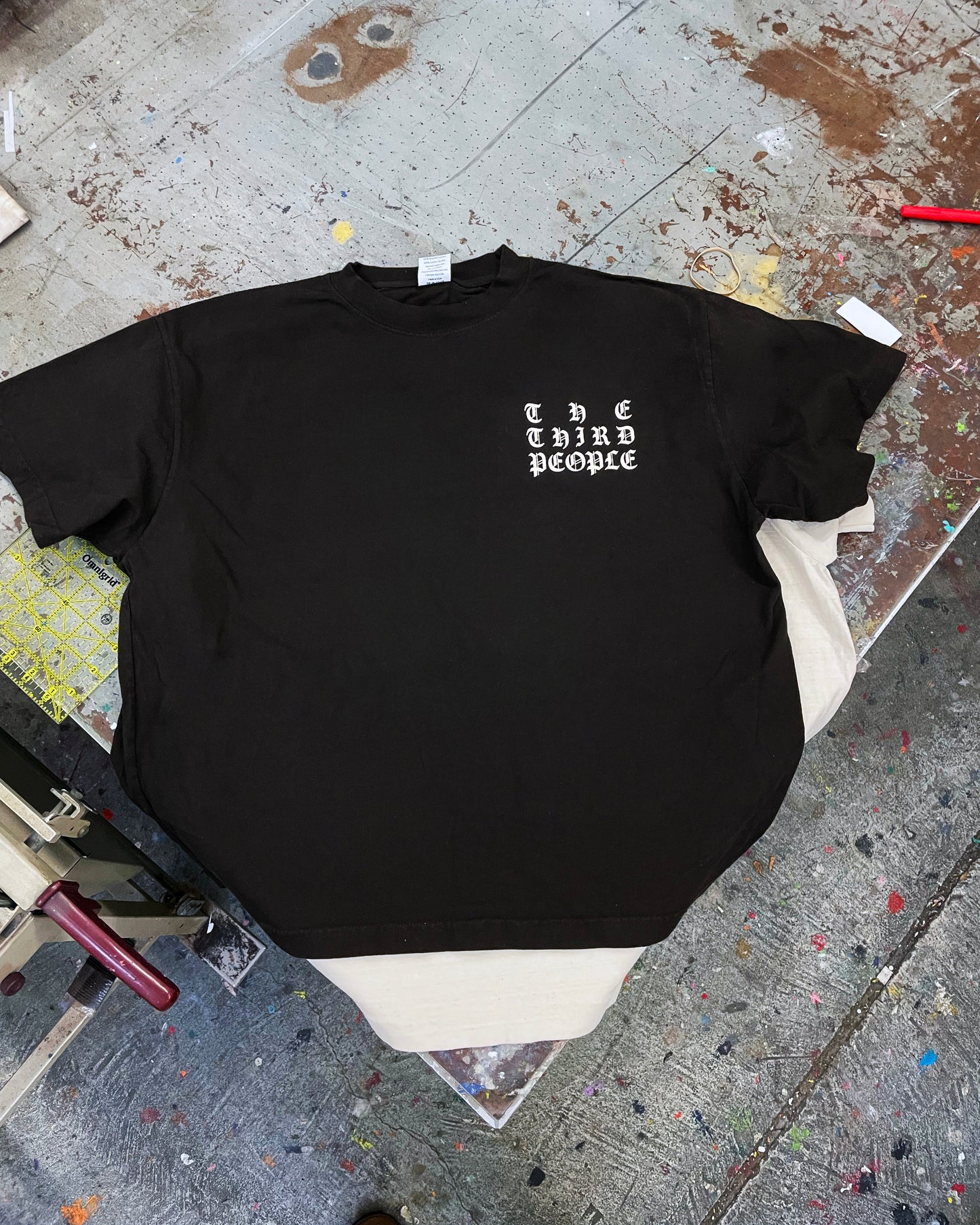 RIPPLE T-SHIRTS BLACK